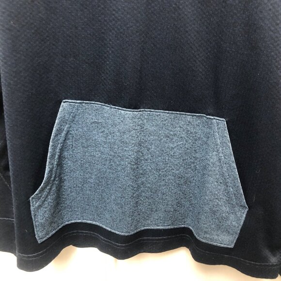 Tony Hawk Sweatshirt Mens Size Medium Blue Pocket Hoodie Pullover Skateboard - Picture 2 of 6